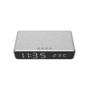 Gembird DAC-WPC-01-S alarm clock Digital alarm clock Silver