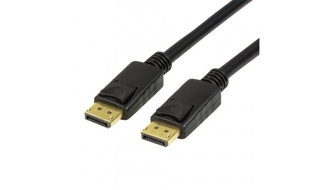LogiLink CV0119 DisplayPort cable 1 m Black