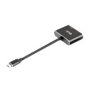 CLUB3D MST hub USB3.2 Gen2 Type-C(DP Alt-Mode) to DisplayPort + HDMI 4K60Hz M/F