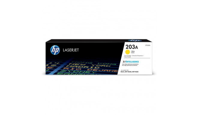 HP 203A Yellow Original LaserJet Toner Cartridge