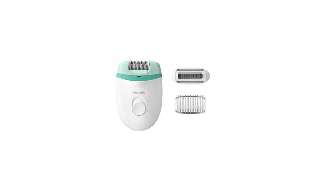 Philips Satinelle Essential BRE245/00 epilator Green, White