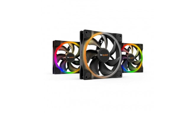 be quiet! Light Wings 140mm ARGB PWM Fan Black 3 Pack