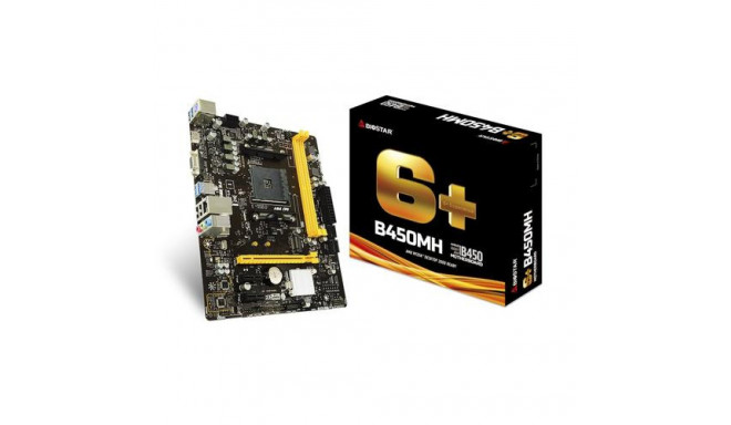 Biostar B450MH motherboard AMD B450 Socket AM4 micro ATX