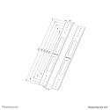 Neomounts VESA extension kit