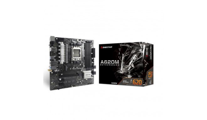 Biostar A620MP-E PRO motherboard AMD A620 Socket AM5 micro ATX