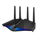 ASUS RT-AX82U wireless router Gigabit Ethernet Dual-band (2.4 GHz / 5 GHz) Black