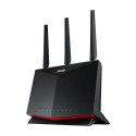 ASUS RT-AX86U Pro wireless router Gigabit Ethernet Dual-band (2.4 GHz / 5 GHz) Black