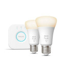 Philips Hue Starter kit: 2 E27 smart bulbs (1100)