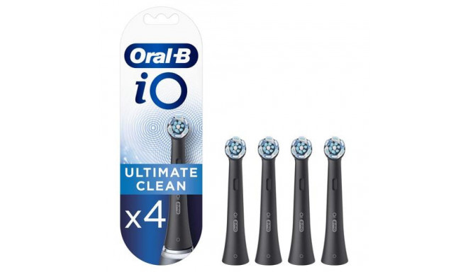 Oral-B iO Ultimate Clean 80335628 toothbrush head 4 pc(s) Black