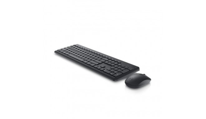 DELL KM3322W keyboard Mouse included Office RF Wireless US International Black