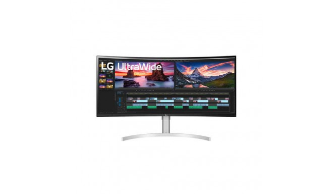 LG 38WN95CP-W computer monitor 96.5 cm (38&quot;) 3840 x 1600 pixels Quad HD+ QLED White