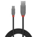 Lindy 5m USB 2.0 Type A to Mini-B Cable, Anthra Line