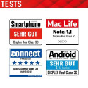 Displex Full Cover Screen Protector (10H) for Samsung Galaxy S22+, Eco Mounting Frame, full screen c