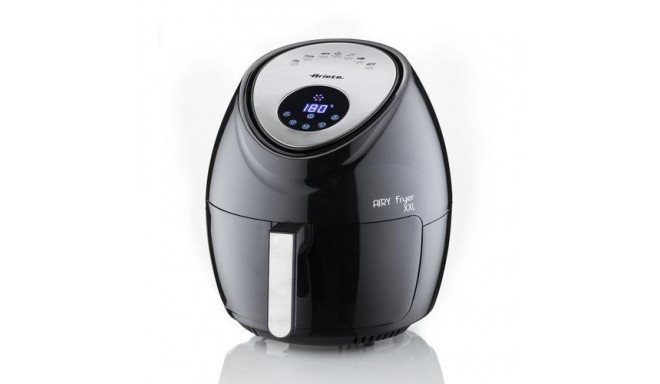 Ariete 4618/00 Single 7 L Stand-alone 1800 W Hot air fryer Black, Stainless steel