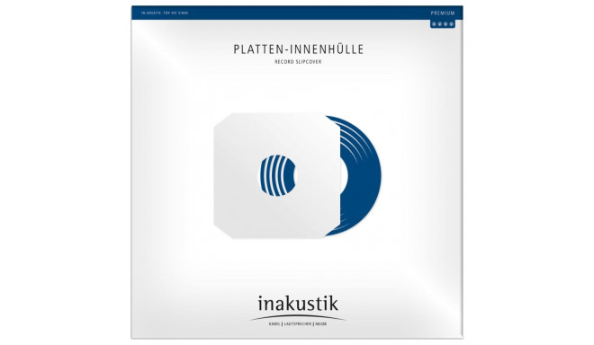 1x 25 in-akustik Premium LP varrukad 12 antistaatiline