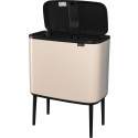 Brabantia Waste Bin Bo Touch Bin 3 x 11 L Soft Beige