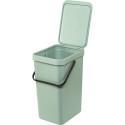 Brabantia Sort & Go Waste Bin Jade Green 16 L