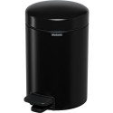 Brabantia Pedal Bin Newicon 3,0 L black matt