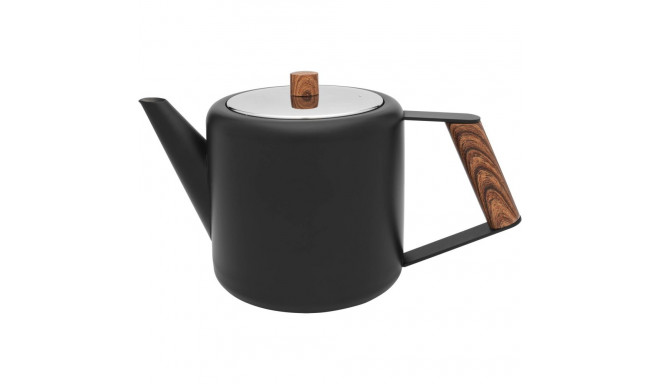 Bredemeijer Teapot Boston 1,1l black matt wood design    111004