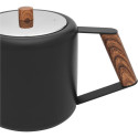 Bredemeijer Teapot Boston 1,1l black matt wood design    111004