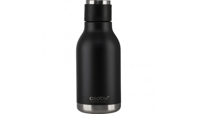 Asobu Urban Drink Bottle Black, 0.473 L