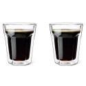 1x2 Leopold Vienna Double walled Coffee Glass          LV01515