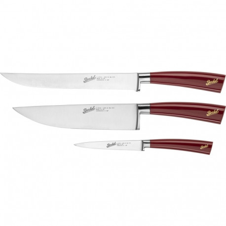 Berkel Elegance punane kokakomplekt 3-osaline