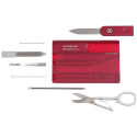 Victorinox multitool SwissCard, red