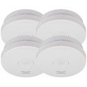 4x Brennenstuhl Smoke Detector 10 years VDS3131 prooved