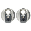 Master Lock Padlock 2-Disc Stainless Steel (70mm) M40E