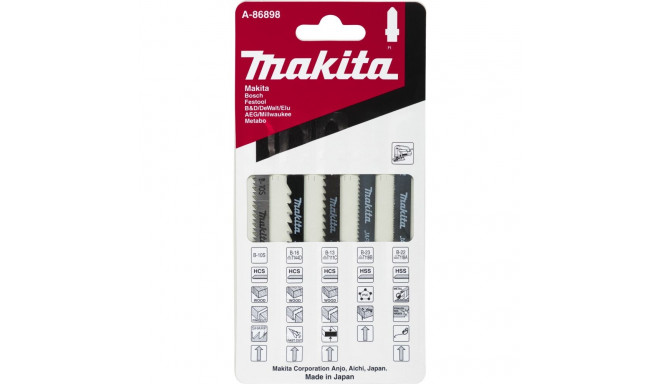 Makita A-86898 Jigsaw Blade Assortment A