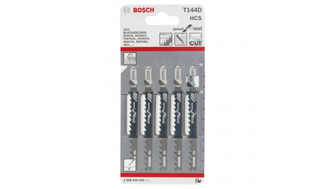 Bosch 5 jigsaw blades T 144 D