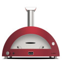 Alfa Forni Moderno 5 Pizze Hybrid red