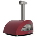 Alfa Forni Moderno 5 Pizze Wood red