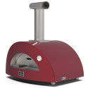 Alfa Forni Moderno 2 Pizze Wood red