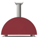 Alfa Forni Moderno 2 Pizze Wood red