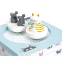 Trousselier Music Box Dancing Cat & Mouse