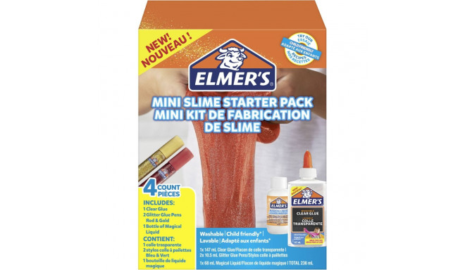 ELMER`S EVERYDAY Mini Slime Kit Gold & red