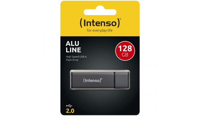 Intenso Alu Line anthrazit 128GB USB Stick 2.0