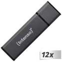 12x1 Intenso Alu Line        8GB USB Stick 2.0 anthrazit