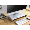 DIGITUS Monitor stand Aluminum silver