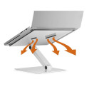 Durable LAPTOP STAND RISE silver 505023