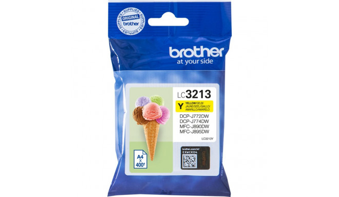 Brother tint LC-3213 Y, kollane