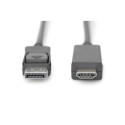 DIGITUS DisplayPort Adaptercable DP-HDMI Typ A 1m AK-340303-010-S