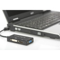 DIGITUS DisplayPort 3in1 Adapt/ Converter - DP-HDMI+DVI+VGA 20cm