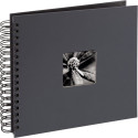 Hama  Fine Art  Spiral grey 28x24 50 black Pages 94879