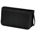 Hama CD-Wallet Nylon 80 black                      33832