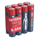 1x8 Ansmann Alkaline Micro AAA LR 03 red-line