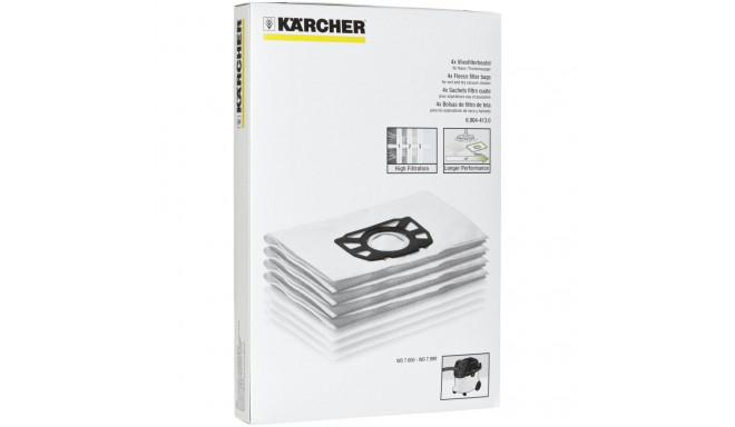 Kärcher Fleece Filter Bags 4 pcs. for WD 7 Series