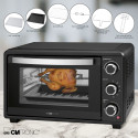 Clatronic MBG 3727 black Multi Oven with Rotary Spit